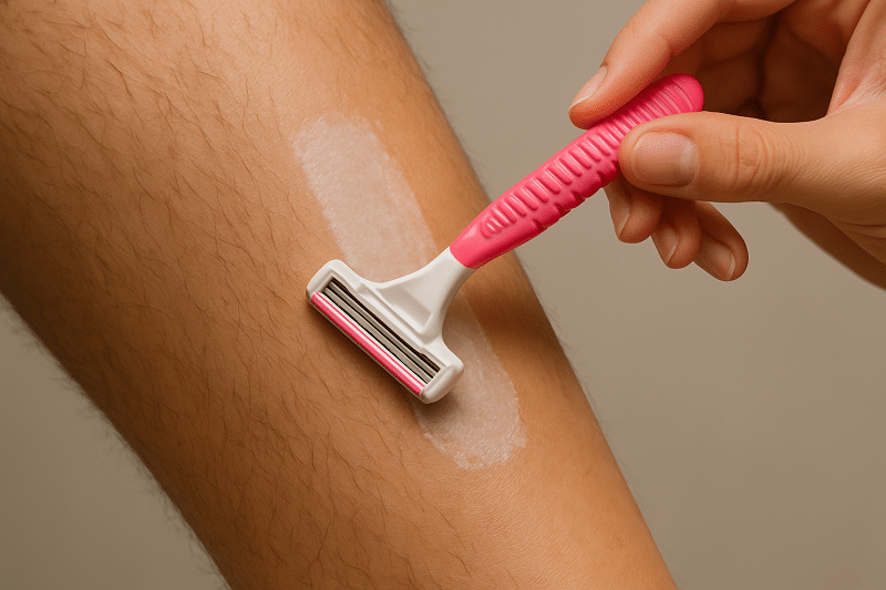 برای از بین بردن موهای زائد، تیغ بهتر است یا کرم موبر؟