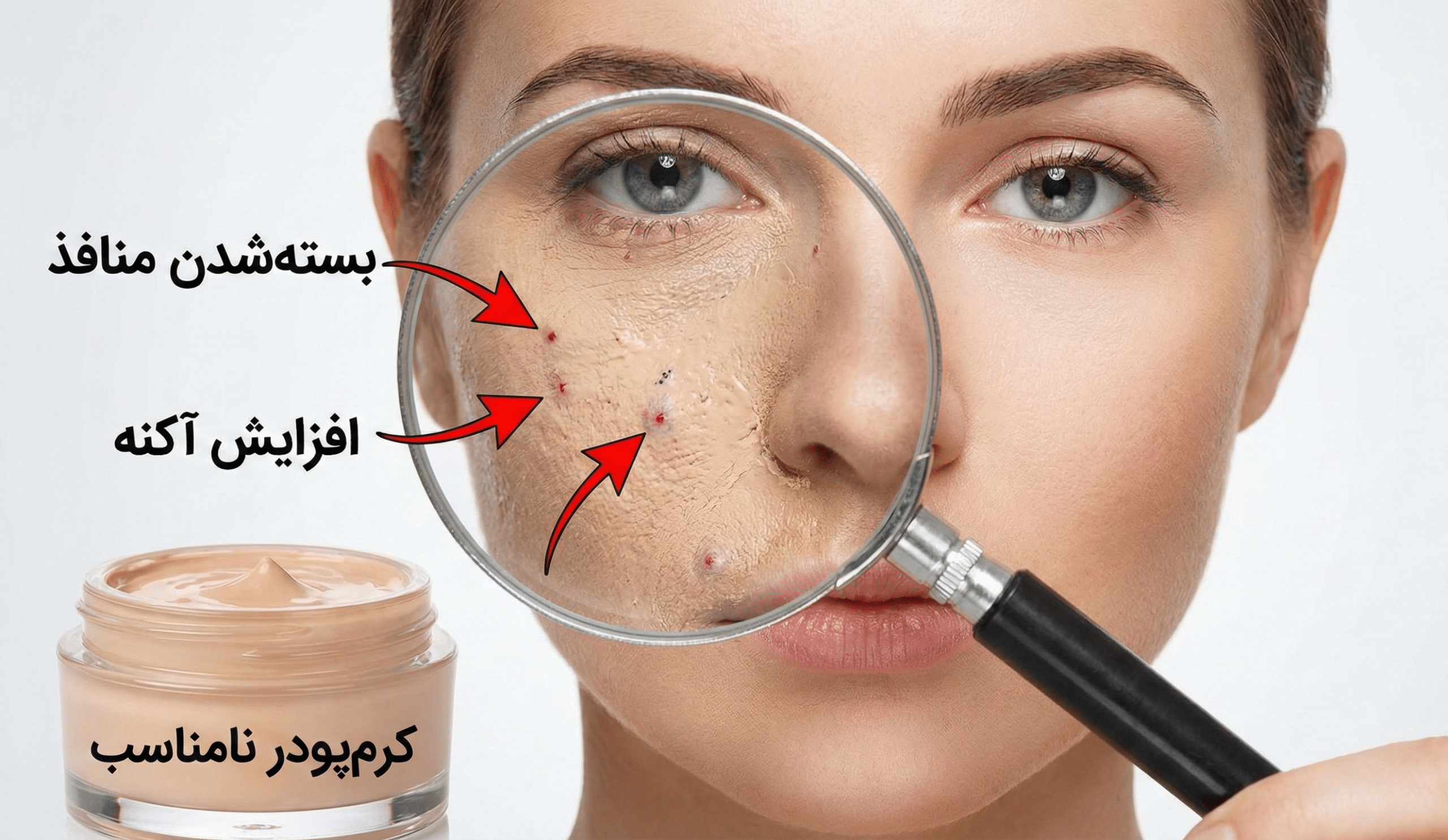 چرا انتخاب اشتباه کرم‌پودر می‌تواند به پوست آسیب بزند؟